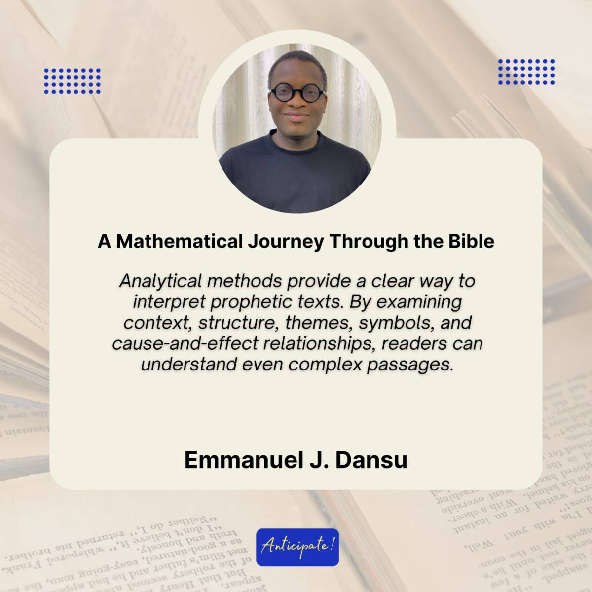 Logical Structures in Prophetic Literature