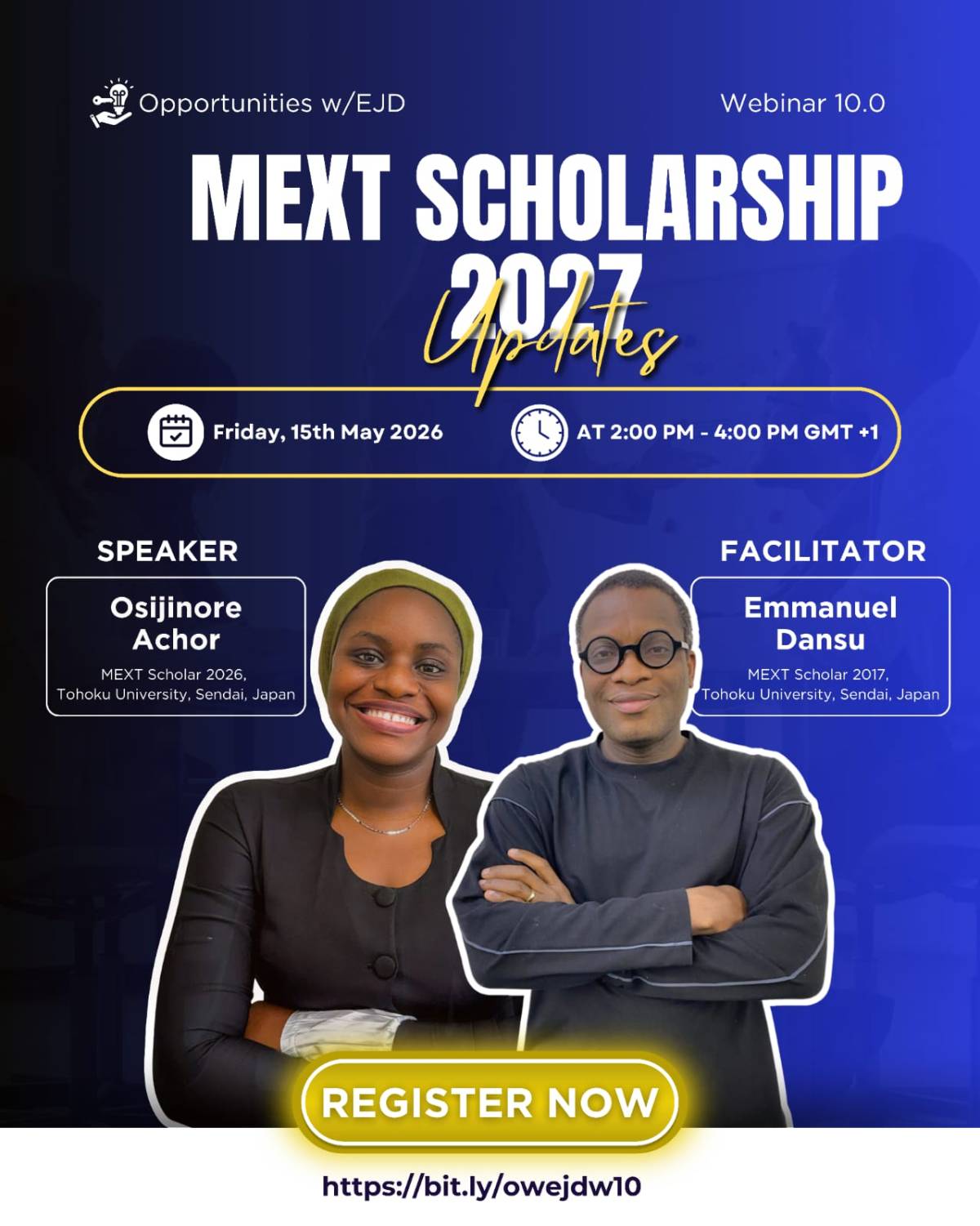 Ladies and gentlemen,
It is MEXT-O-Clock!
Join on us this Friday.
Check comment to participate....