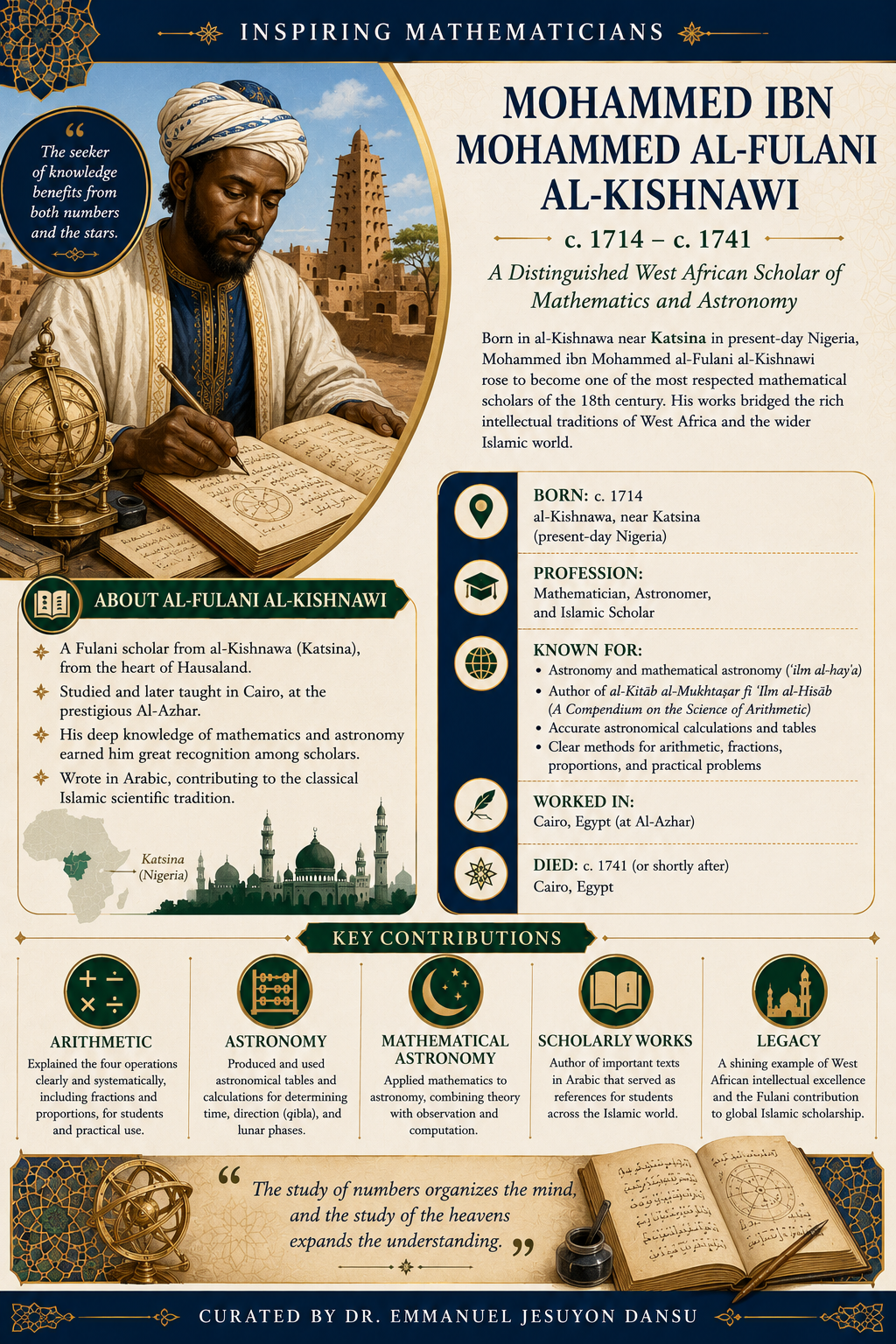 Inspiring Mathematicians 36-40
#ejdansu #inspiringmathematicians #historyofmathematics