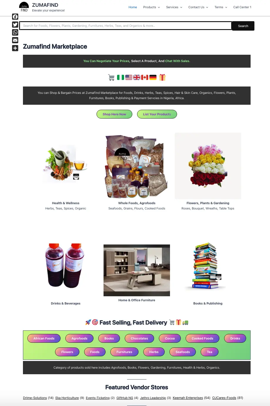 Fast Delivery ๐ Shop, Negotiate Prices & Buy : @ ZUMAFIND.COM Marketplace ๐ซ๐๐๏ธ๐๐
๐๐ฏ Start Sh...