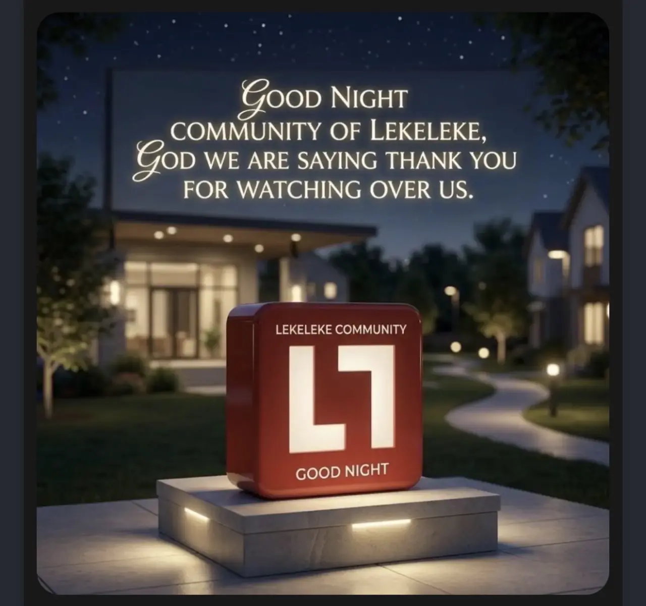 🌙✨Good Night, Lekeelekee
Family! *t
As the day comes to an end, take a moment to appreciate how fa...