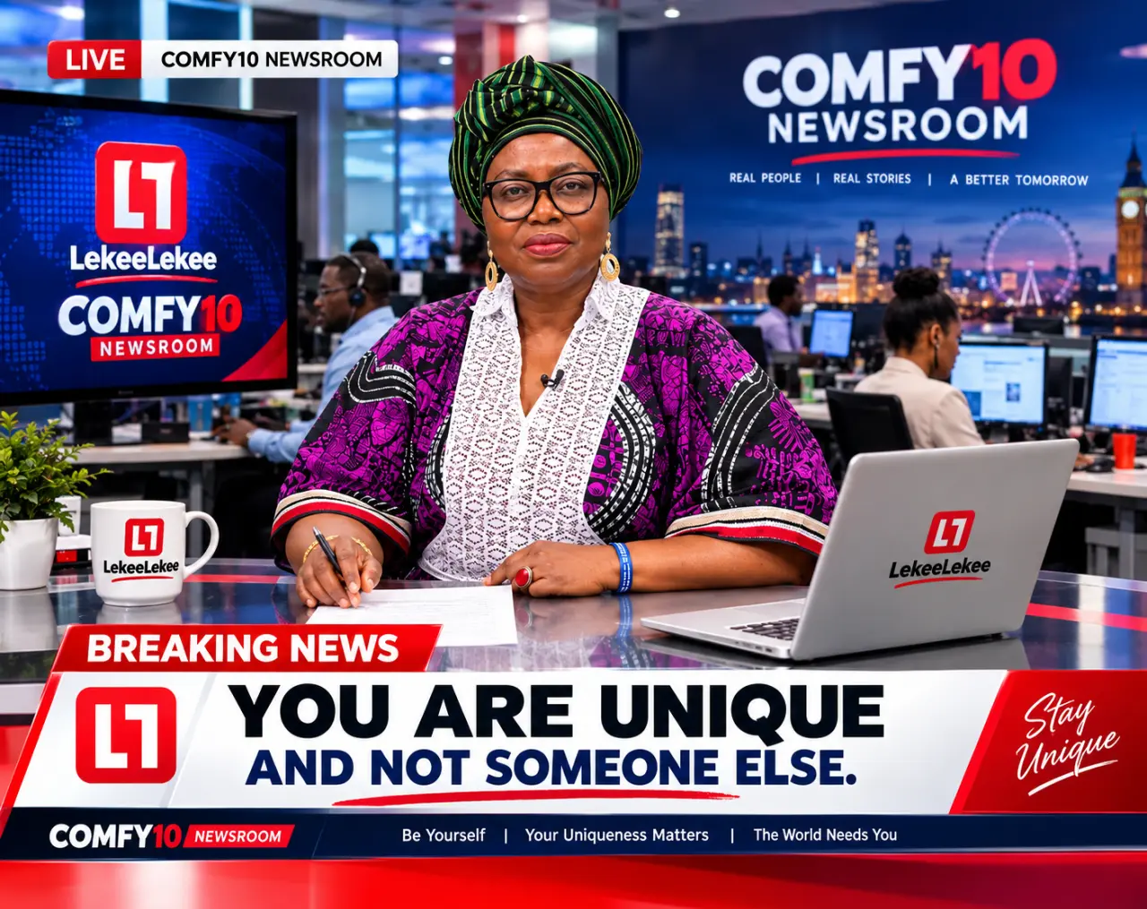 π° Comfy10 Newsroom β Special Report
π¨ BREAKING NEWS! π¨
YOU ARE UNIQUE β AND NOT SOMEONE ELSE! β€οΈ...