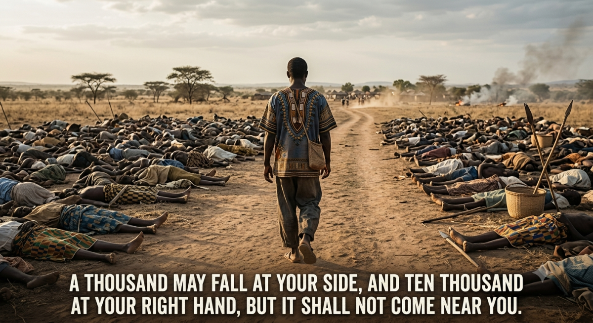 There shall be no tragedy...if there were to be, you shall survive it in Jesus Name!