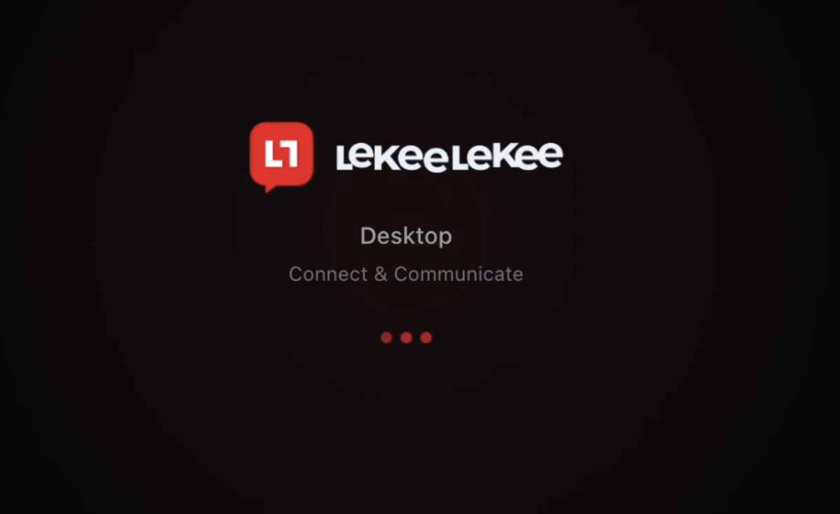 Another team is also working on this, to accompany our phone and video functionality. You will be ab...