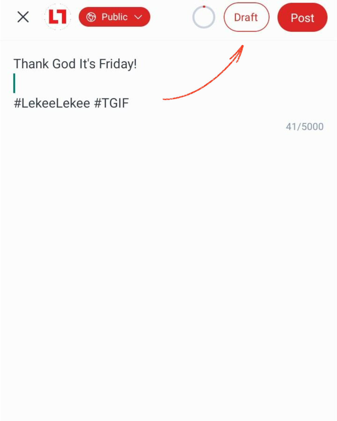 Did you know you can plan ahead on LekeeLekee? ๐ก
See that Draft button? That's your best friend. Yo...