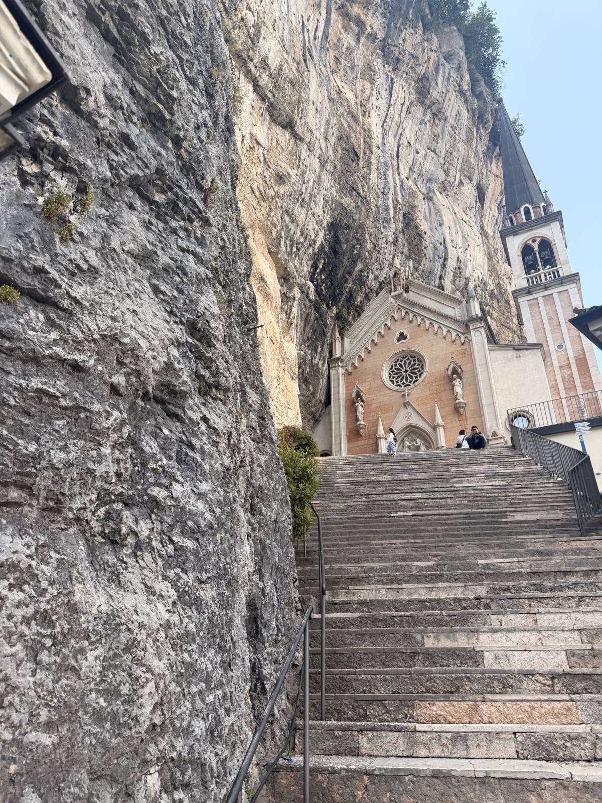 Madonna della Corona.. the church on the hilltop verona #lekeelekee #viral #travel