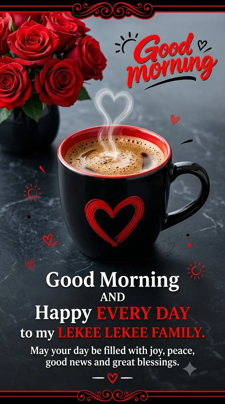 How are you this morning?
Do you have a wish?