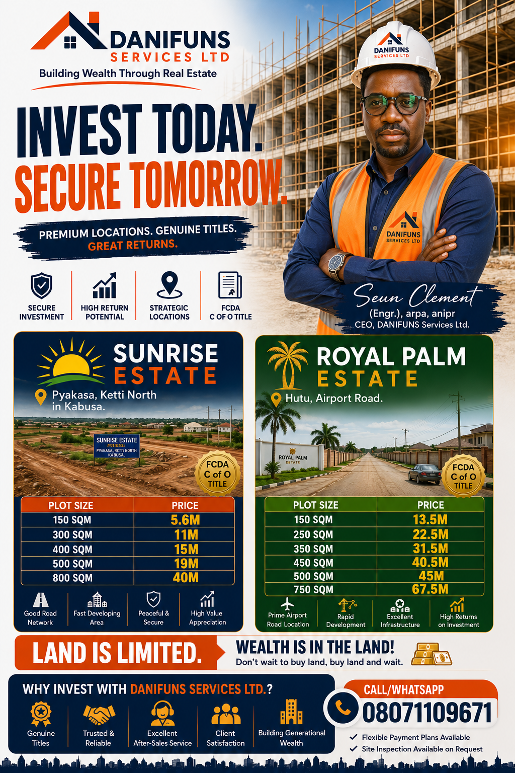 INVEST WHERE THE FUTURE IS GROWING
Every smart investment begins with one question:
"Will this asse...