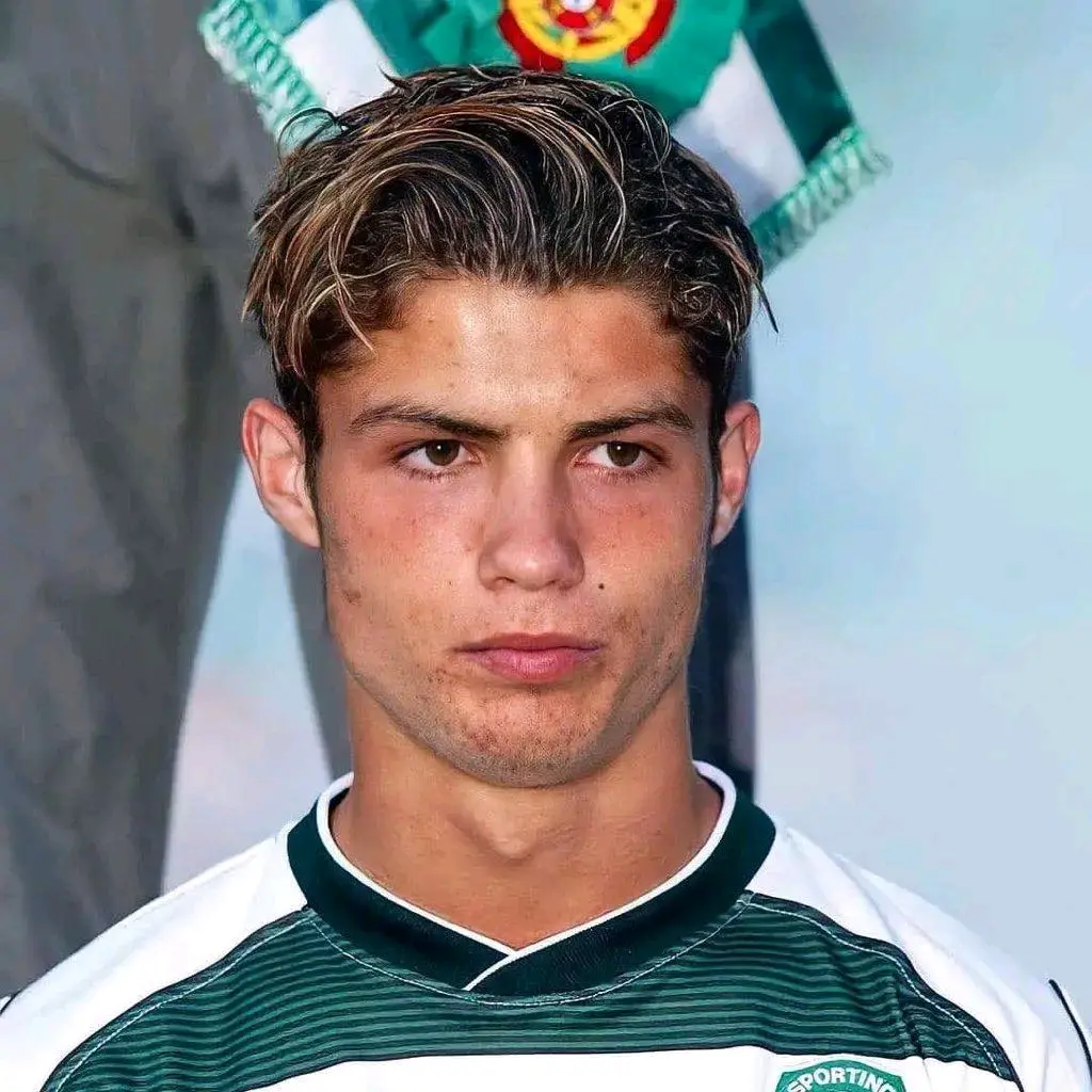 The beginning of a beautiful story 
Christiano Ronaldo