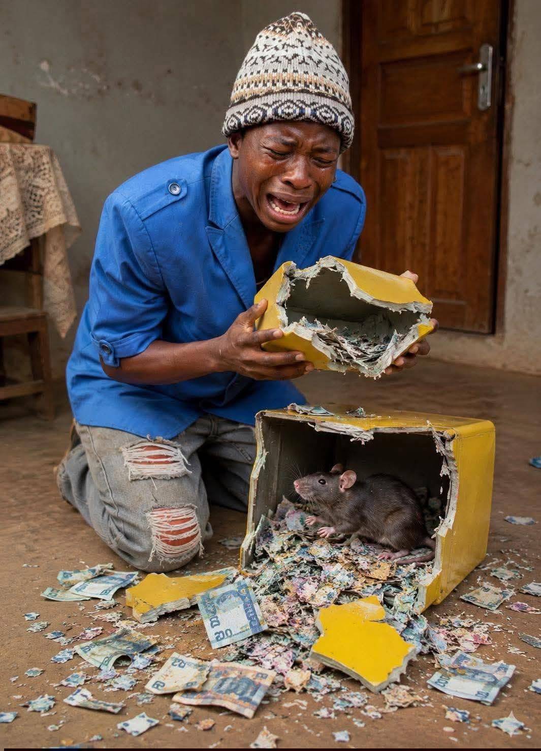 This is really heartbroken and disheartening, months of hard work and one demonic rat will do such e...