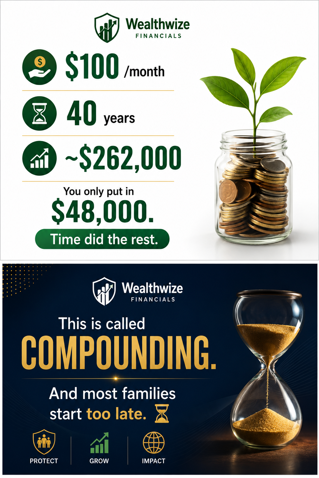Most people think wealth is built from big money.
But the truth is…
wealth is usually built from sm...