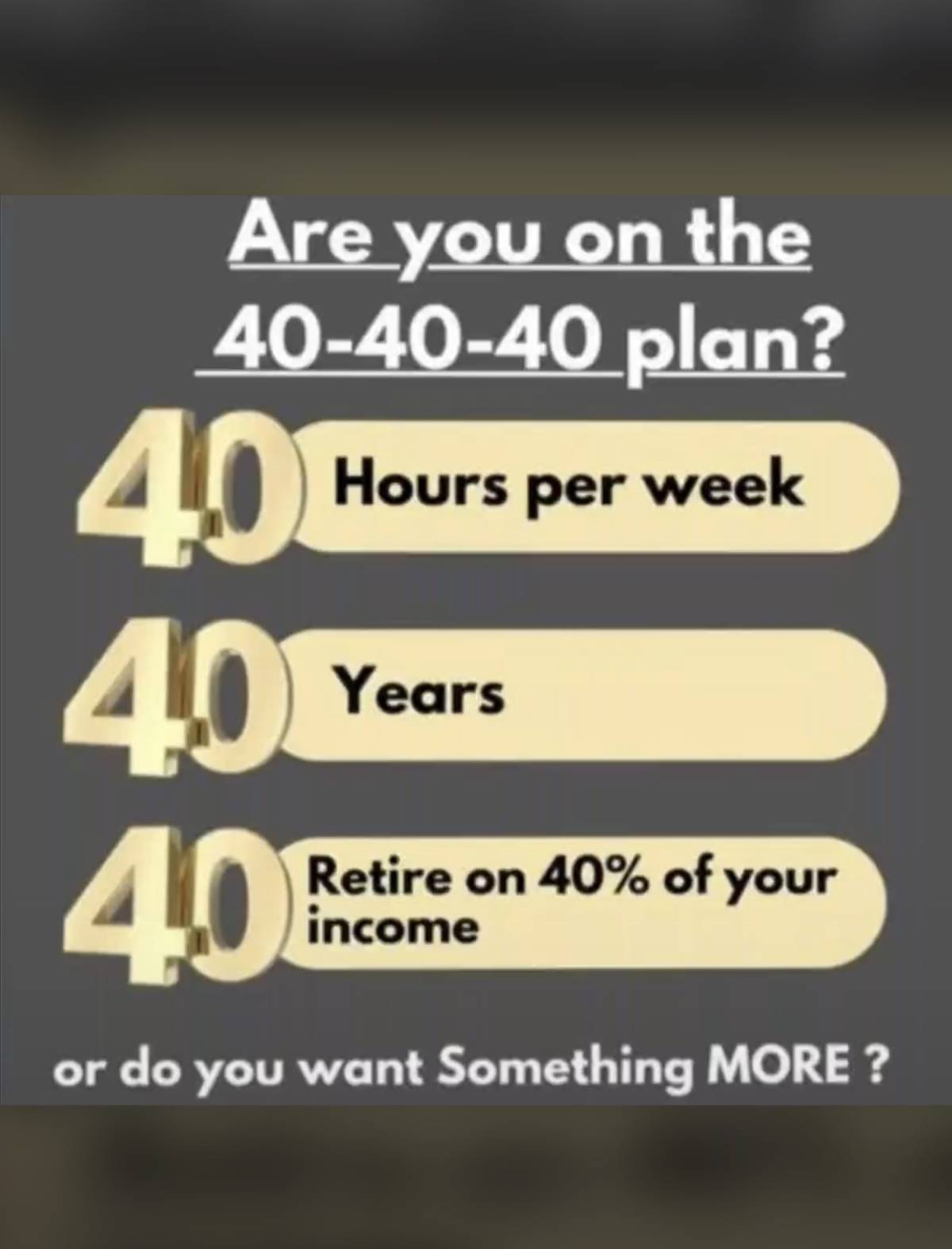 Most people were taught the same formula:
📚 Go to school.
💼 Get a job.
⏰ Work 40 hours a week....