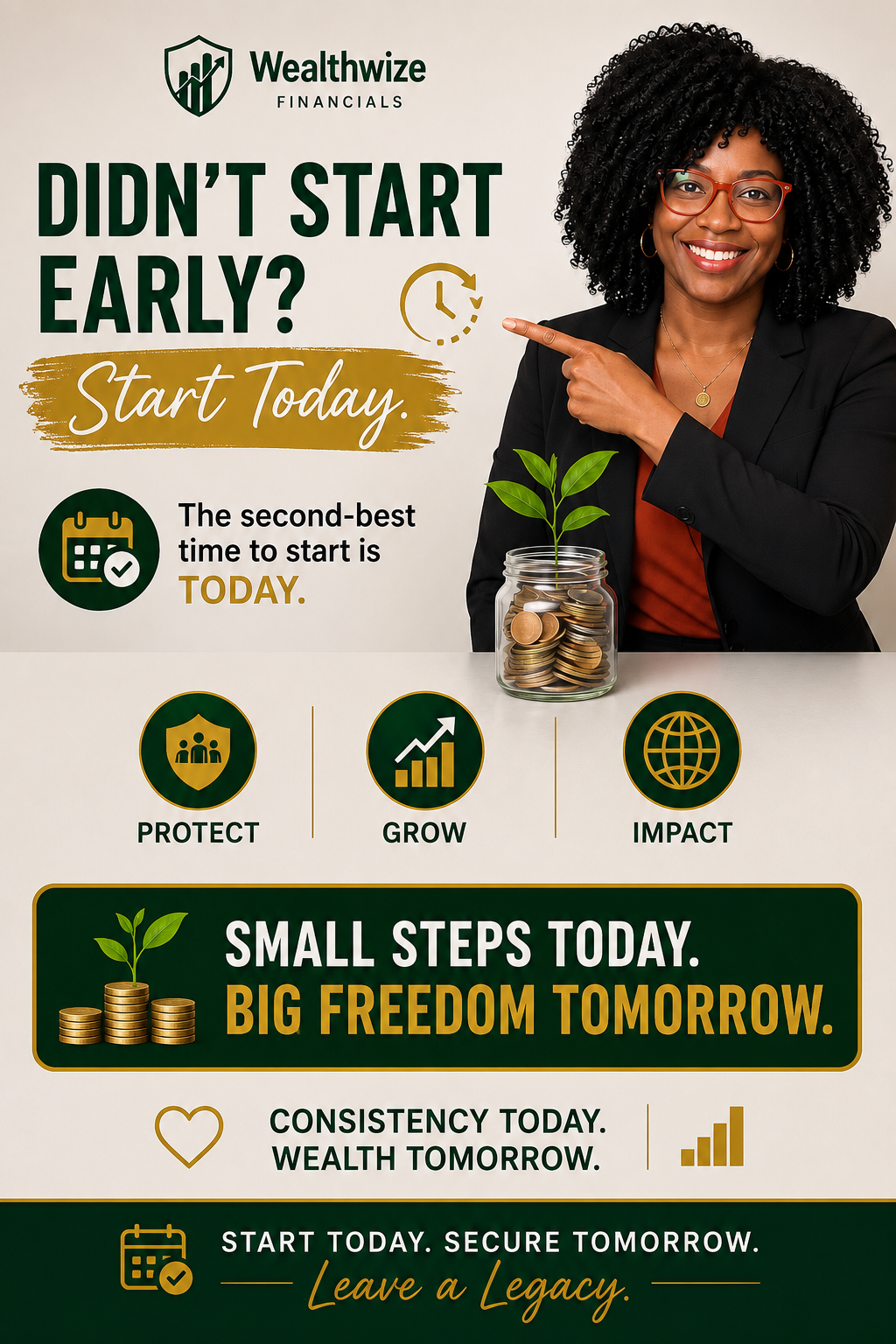 Yesterday, we talked about the power of starting early.
Today, let’s talk to everyone who looked at...