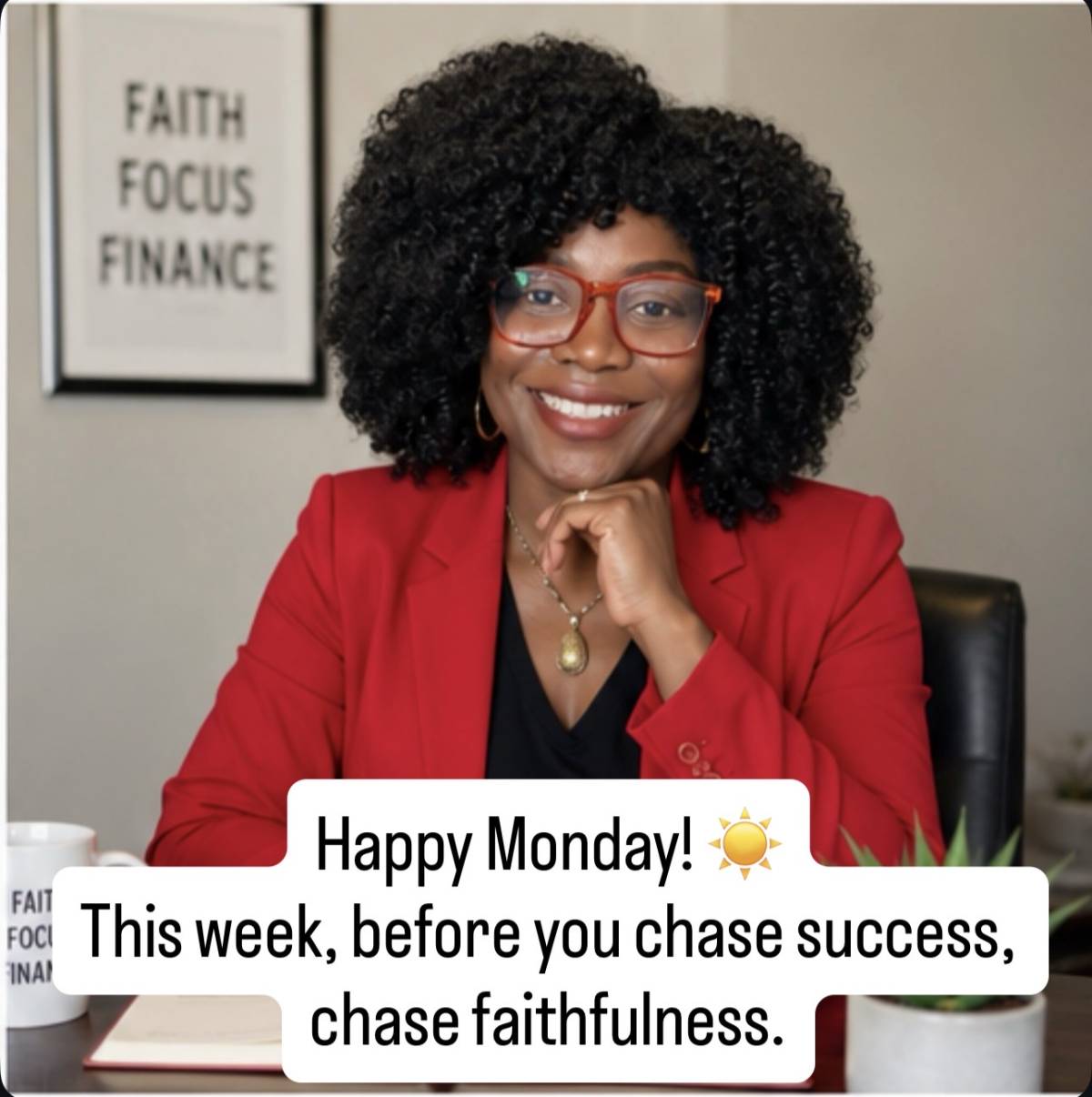 It’s Monday. A fresh week. A fresh opportunity.
You don’t have to accomplish everything this week....