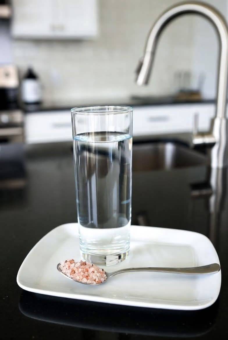 Take water first thing in the morning before food… not juice or tea just water