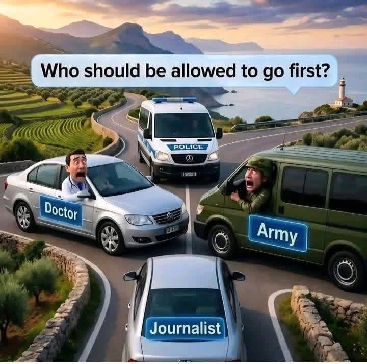 Who should be allowed to go first ? And why