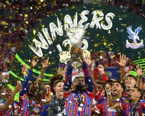 Crystal palace are the champions