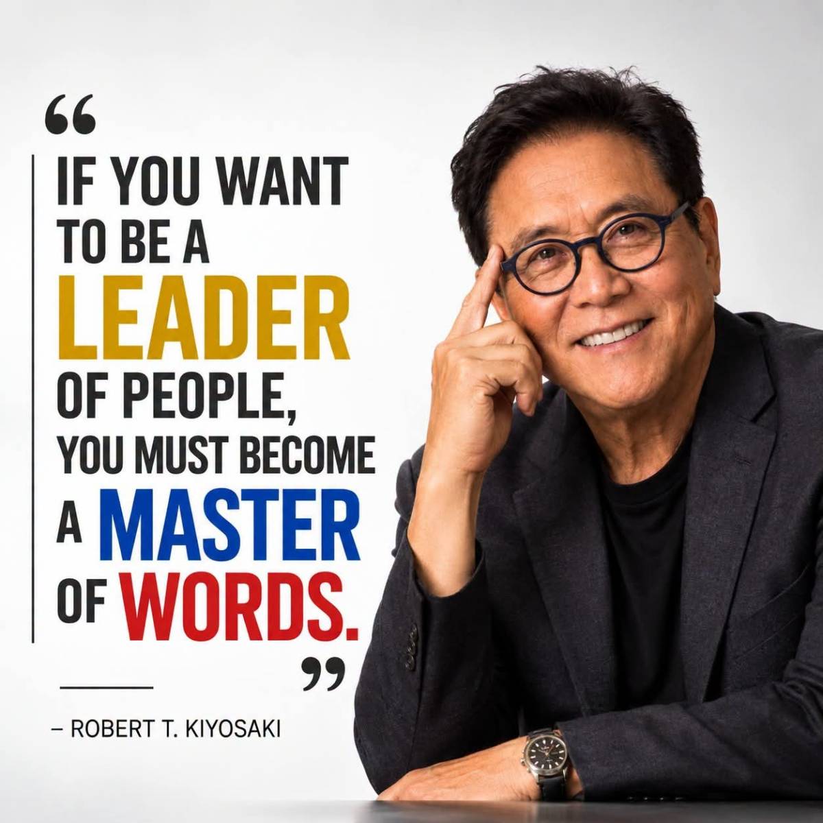 Good words breaks Borns, whatelse could also takes a positive measures for leadership?