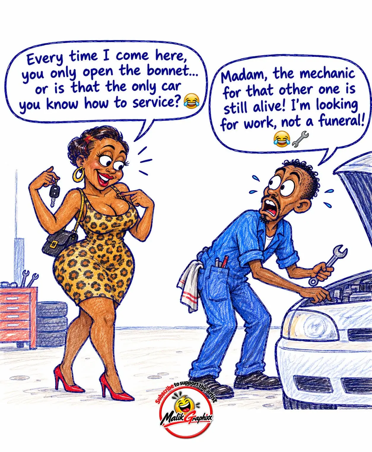 Make we take am easy oh! If not, wahala dey come sometimes like buttered bread for chop😂