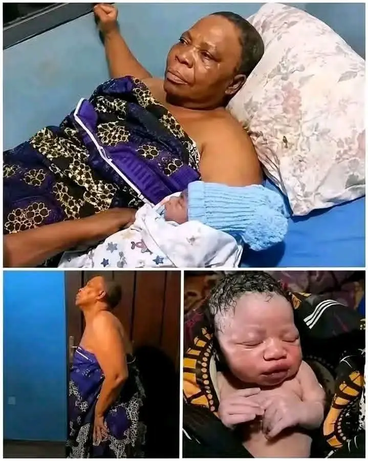 GOD IS FAITHFUL 🙏 
What a miracle. A 60 year old woman given birth to a new born baby after 35 year...