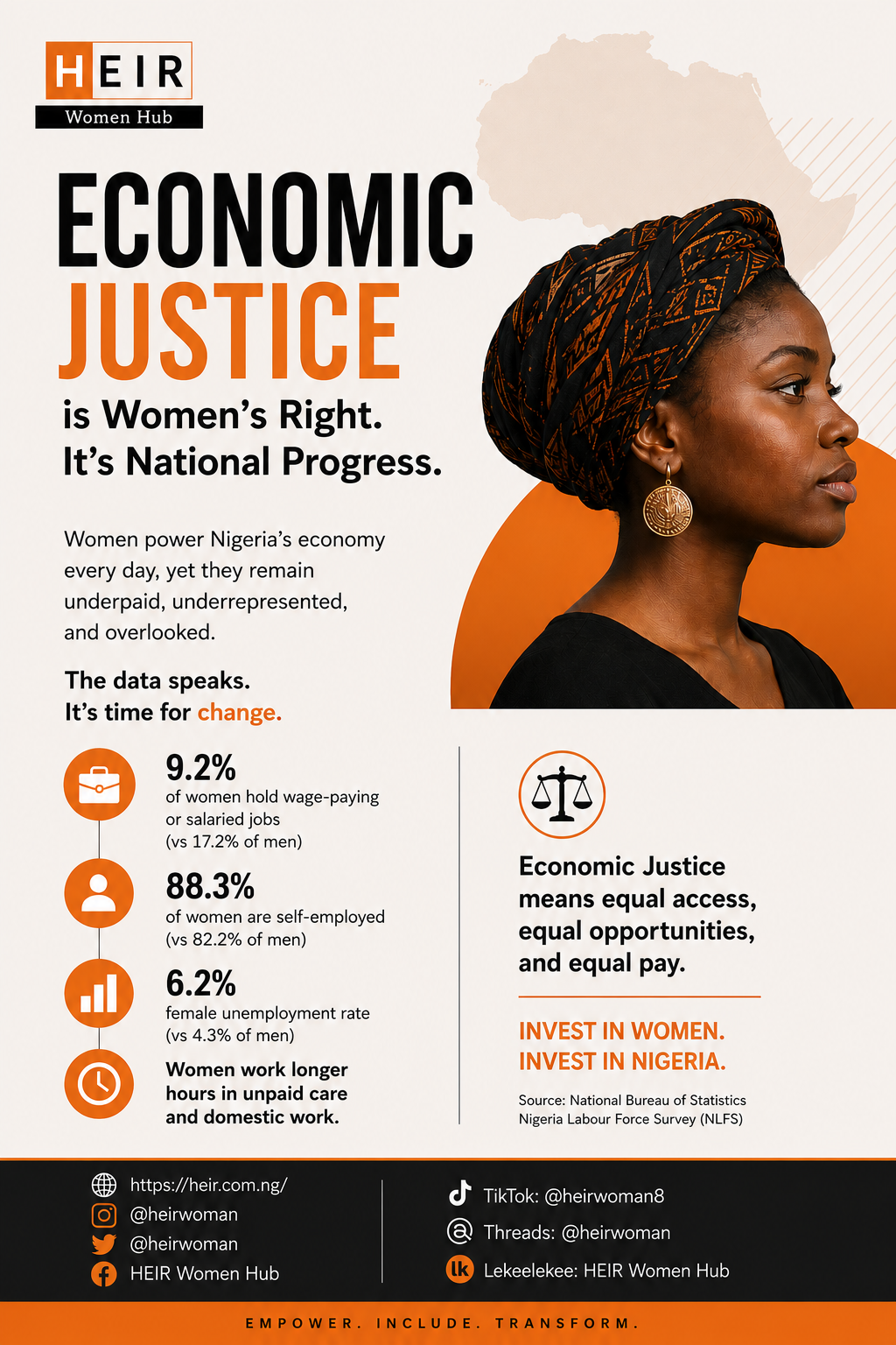 Economic Justice is Women’s Right. It’s National Progress.
Women contribute immensely to Nigeria’s...