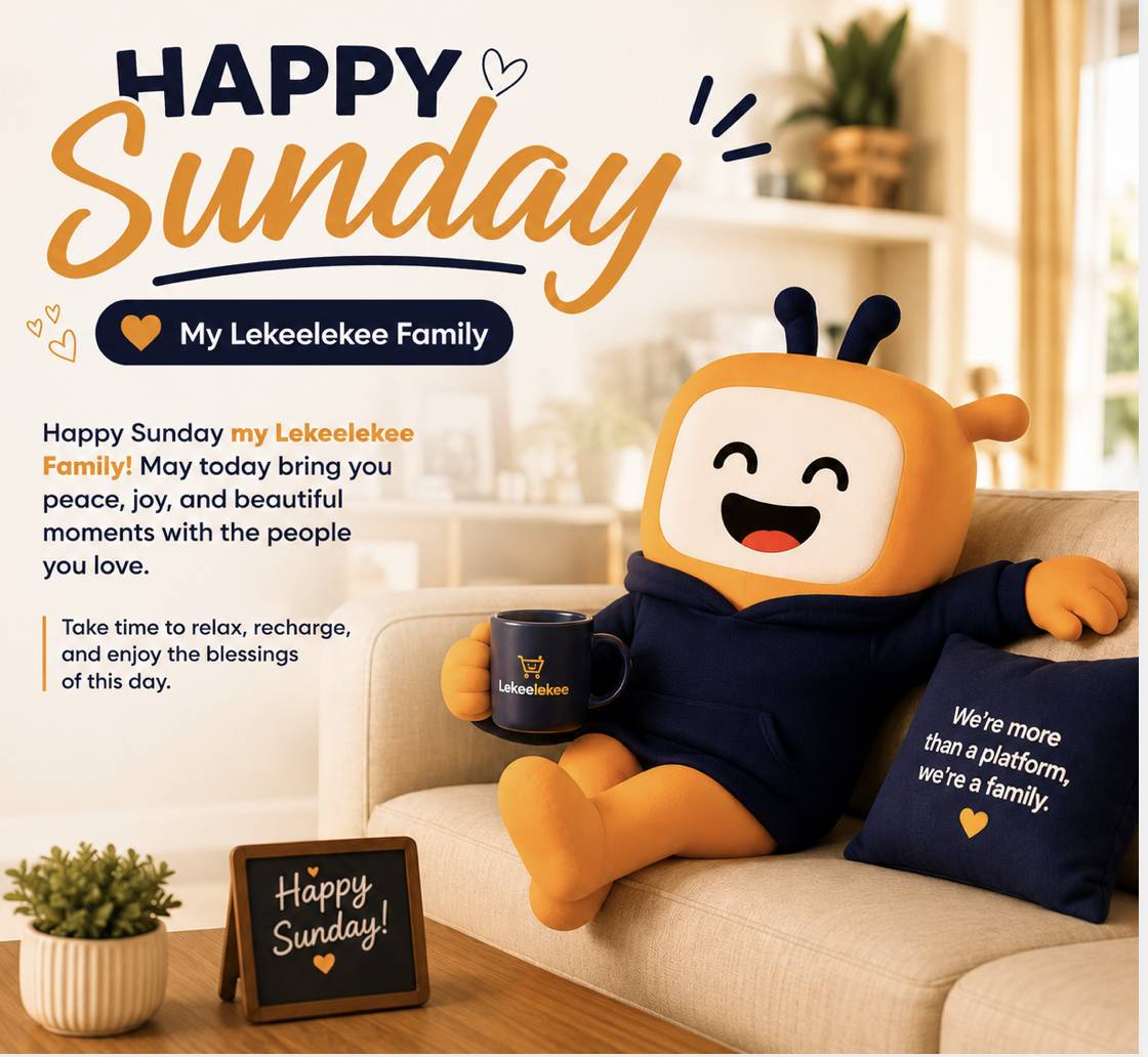 Happy Sunday Lekeelekee Family. ❤️
Enjoy Your Day! 🌹
