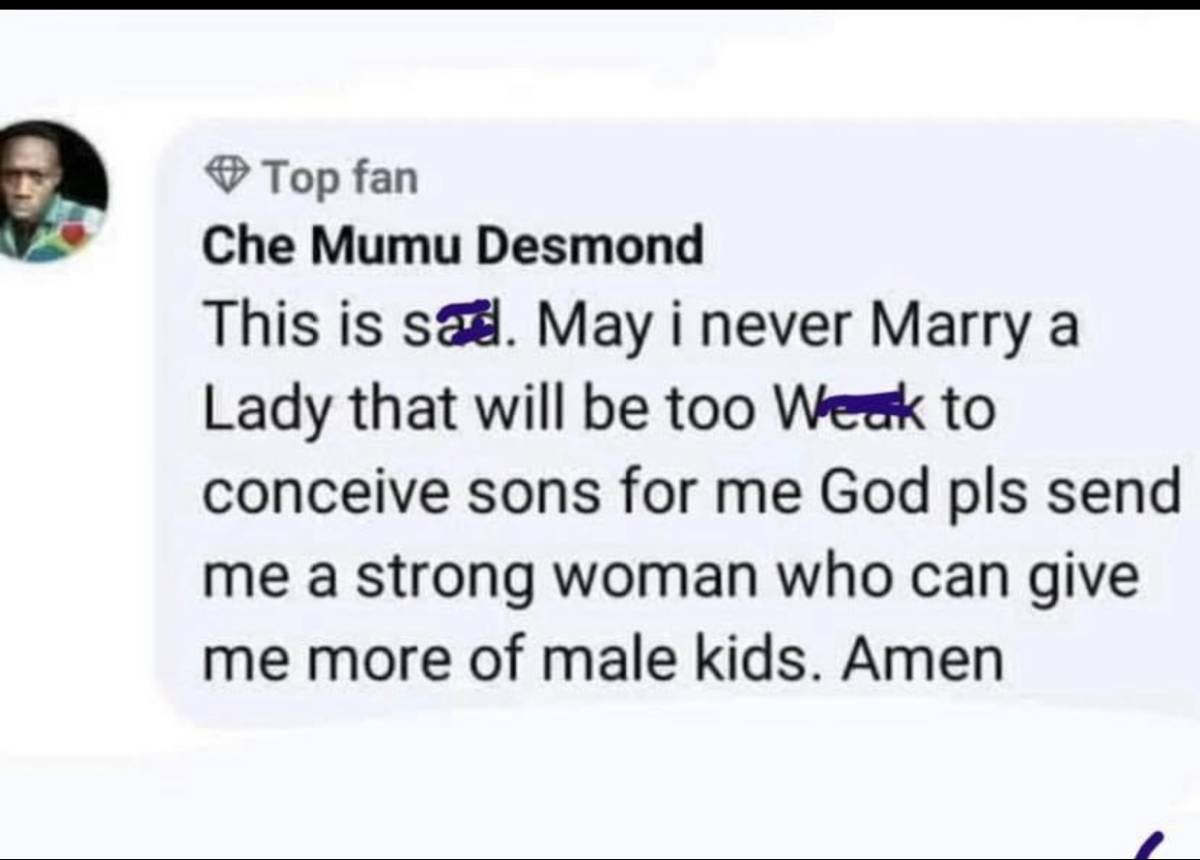Some mother’s do have them. 

I’m sure the mother did better— he could have become “mumu” by associa...