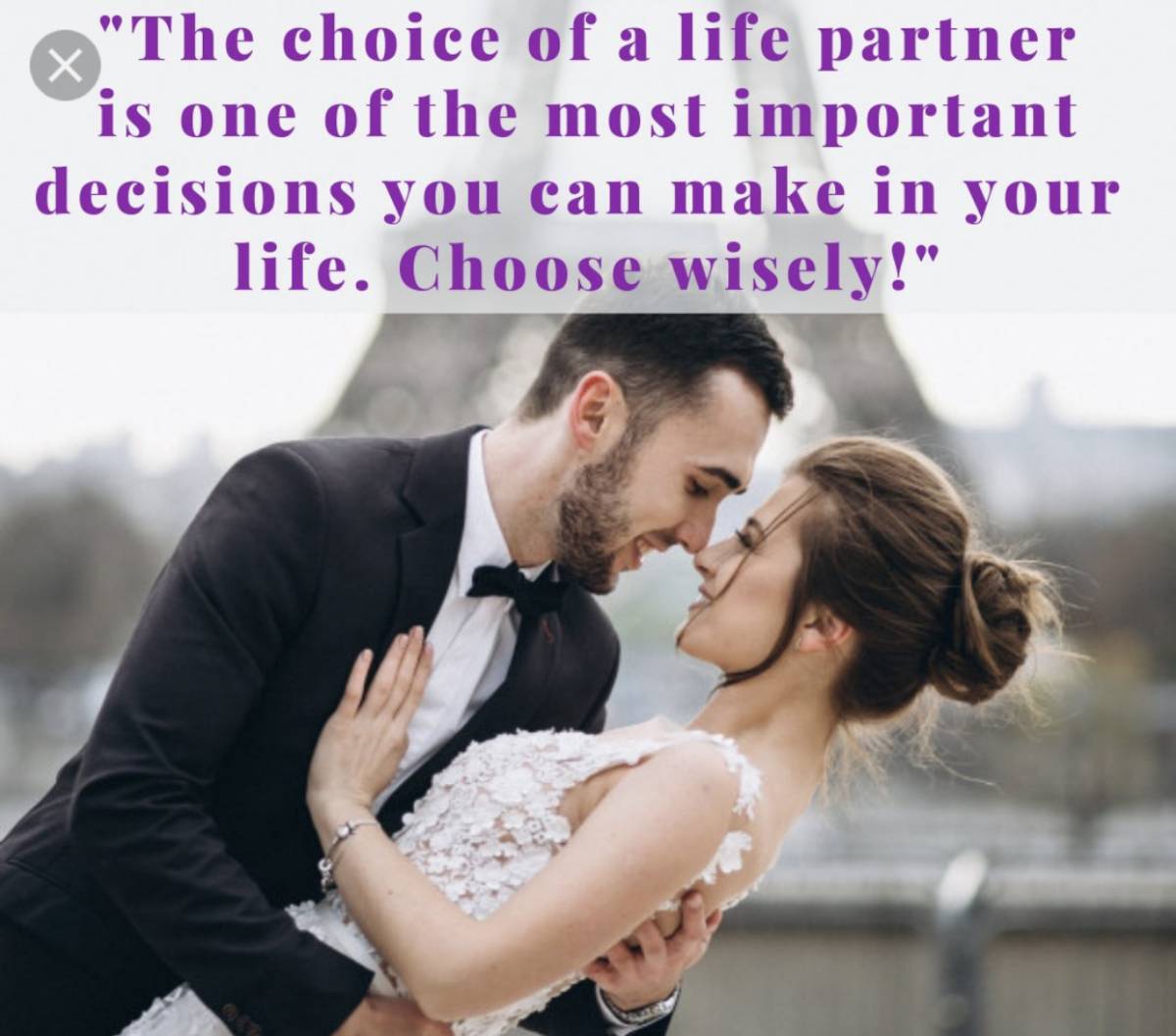 Marriage is one of the biggest decisions you'll ever make.
Love is important, but love alone cannot...