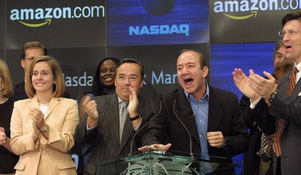 On this day in 1997: Amazon went public.
A $1,000 investment in the IPO would be worth $3.5 million...