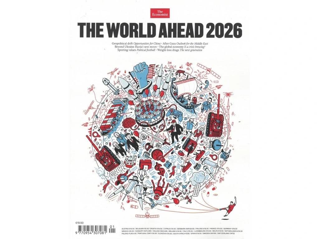 ❗️ Check Out The Economist Cover
The latest theory suggests we're currently in the calmest part of...