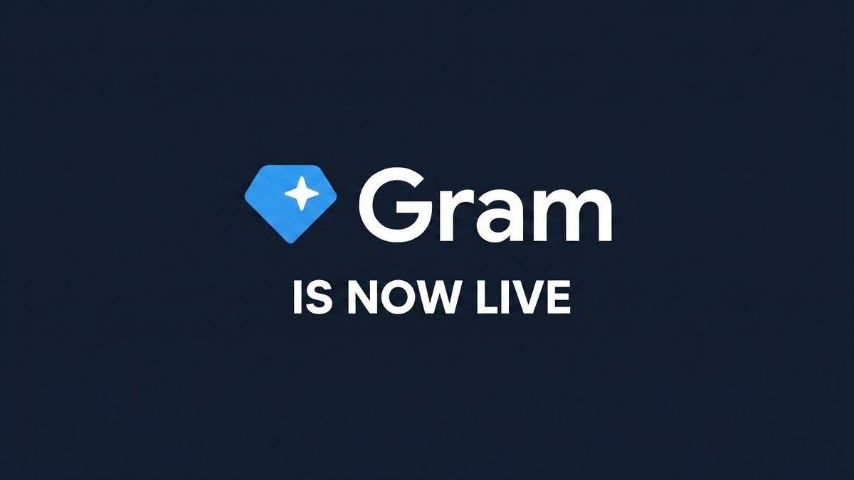 ๐ TON is now GRAM
All TON holdings convert 1:1 to GRAM automatically. No swap, no migration, no ac...