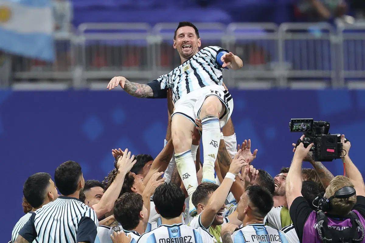 Lionel Messi matches legendary 96-year-old Argentina record!
Lionel Messi is tearing up the history...