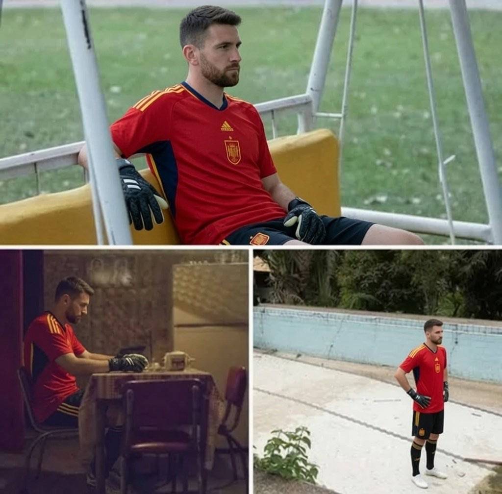 😂 Spain goalkeeper in World Cup final

what would you do?