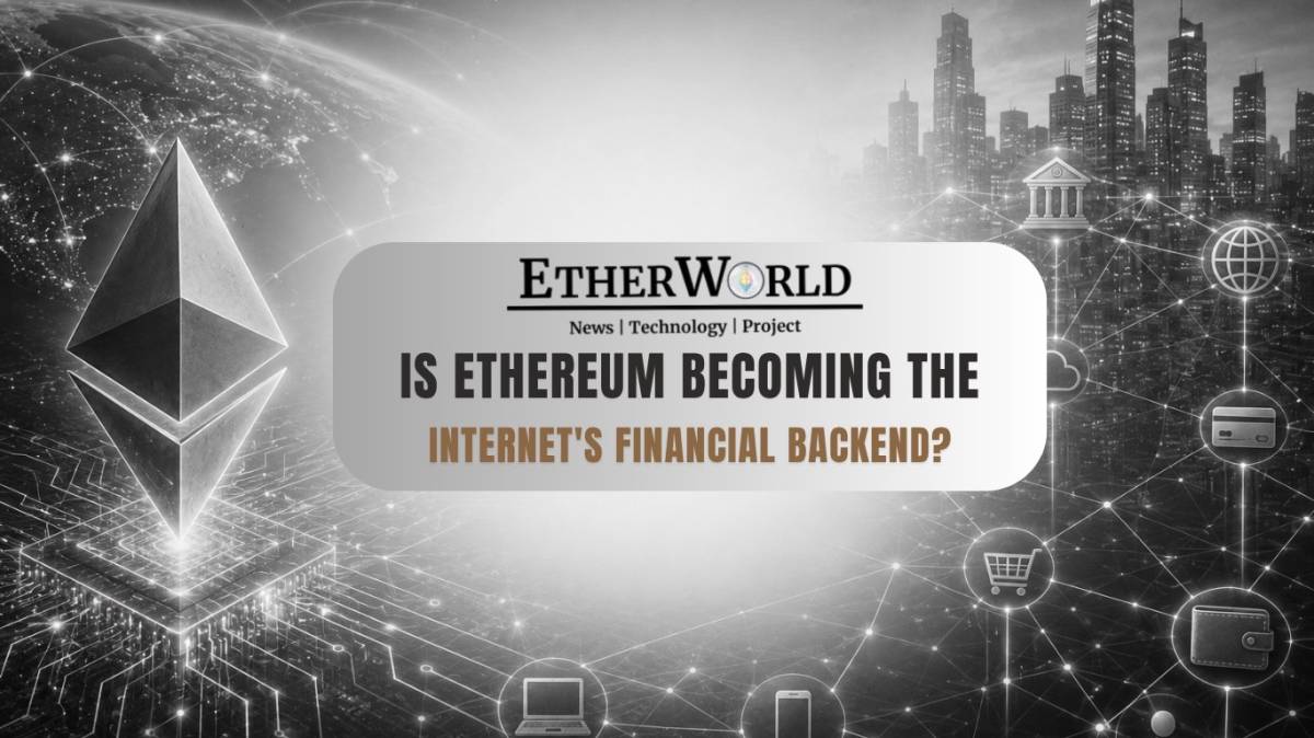 ๐ฐ Ethereum Eyes a New Role as the Internet's Financial Layer
Ethereum's use case is broadening fas...