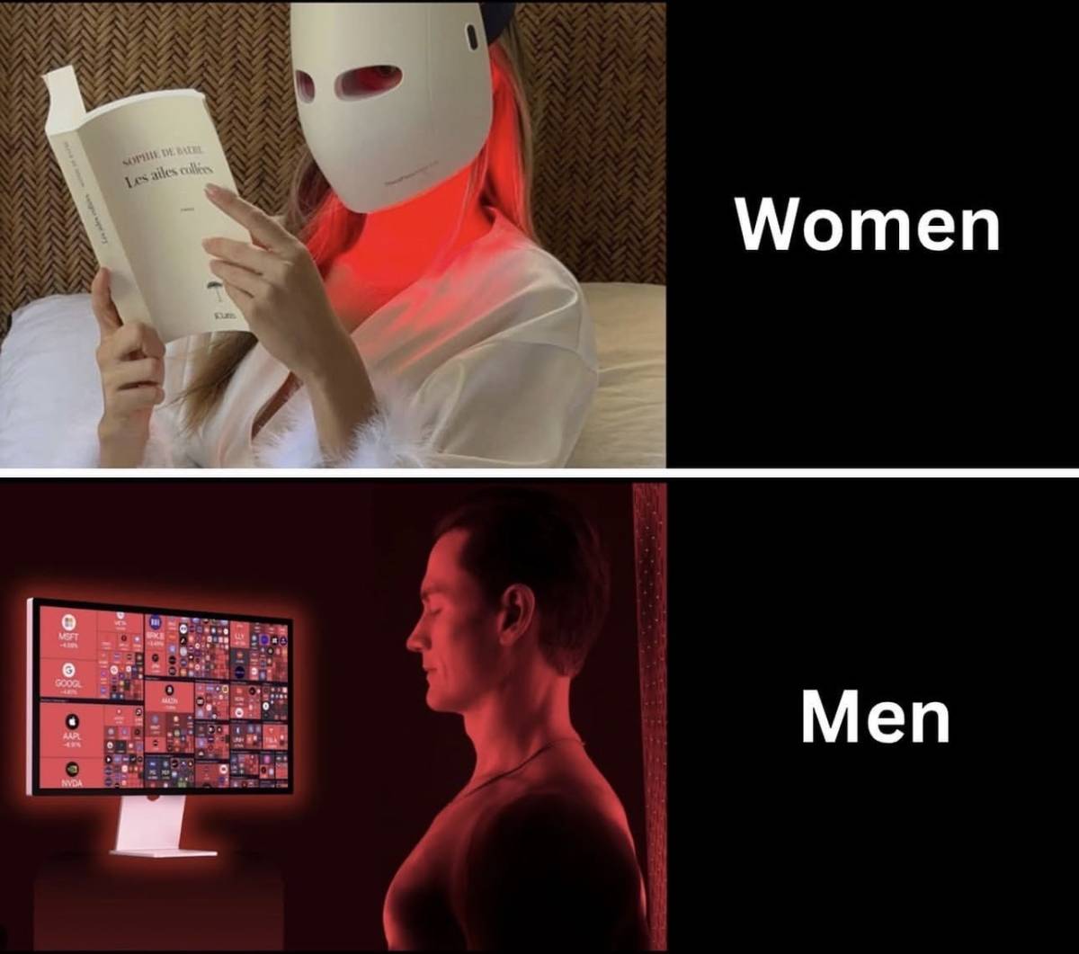 Red light therapy.

✅