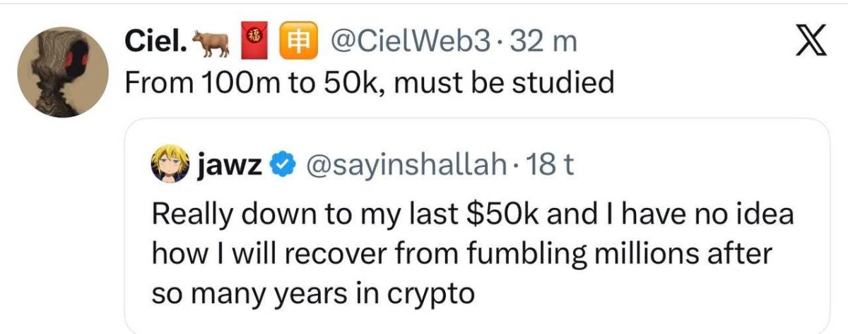 He apparently had $100 mill