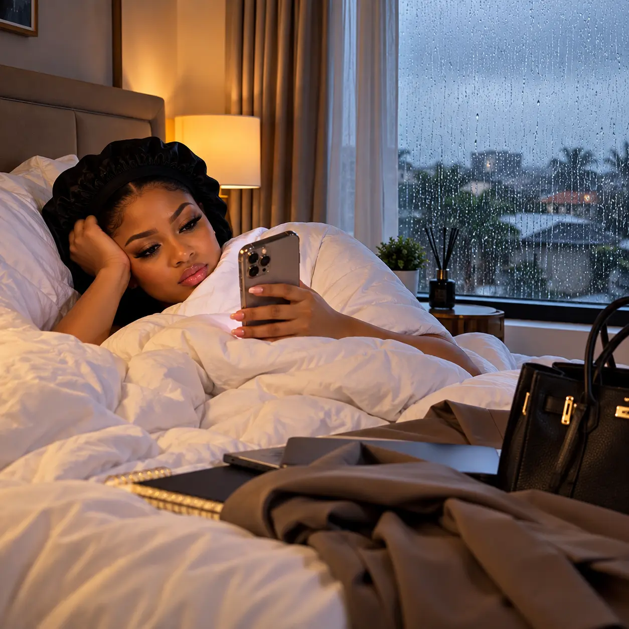 This one wey rain dey fall this morning… Abi make I just stay for my bed and no go work??? Is this a...