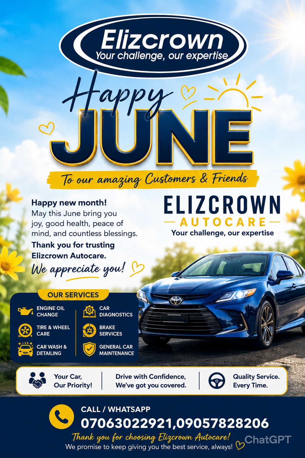 Happy New Month