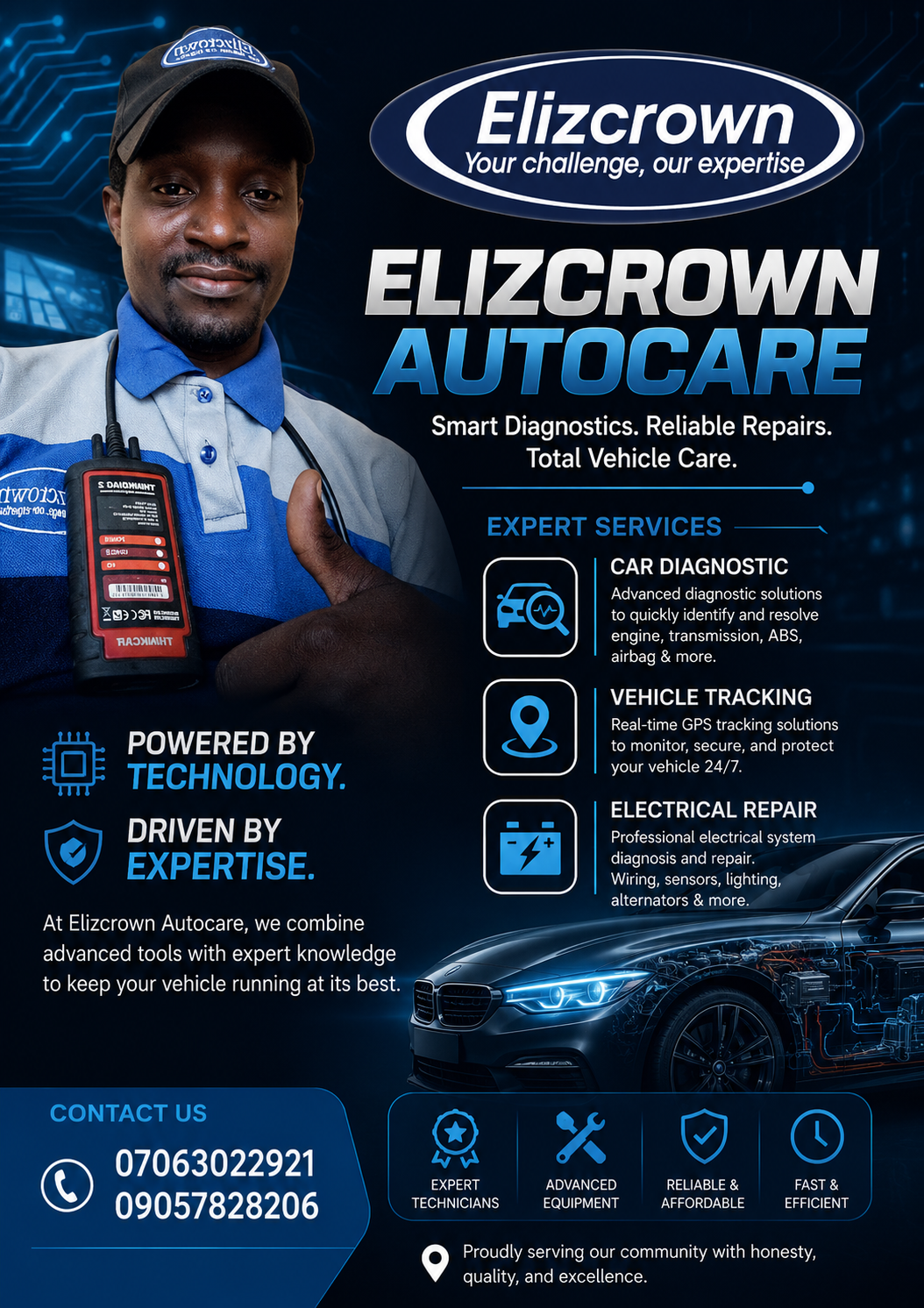 Auto Clinic.... We give you peace of mind