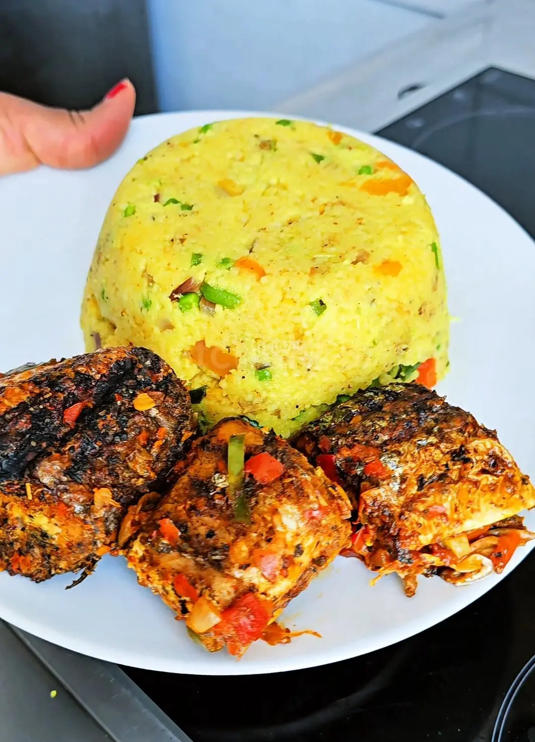 Easy way to make Couscous meal at home.
Step by step procedures👇