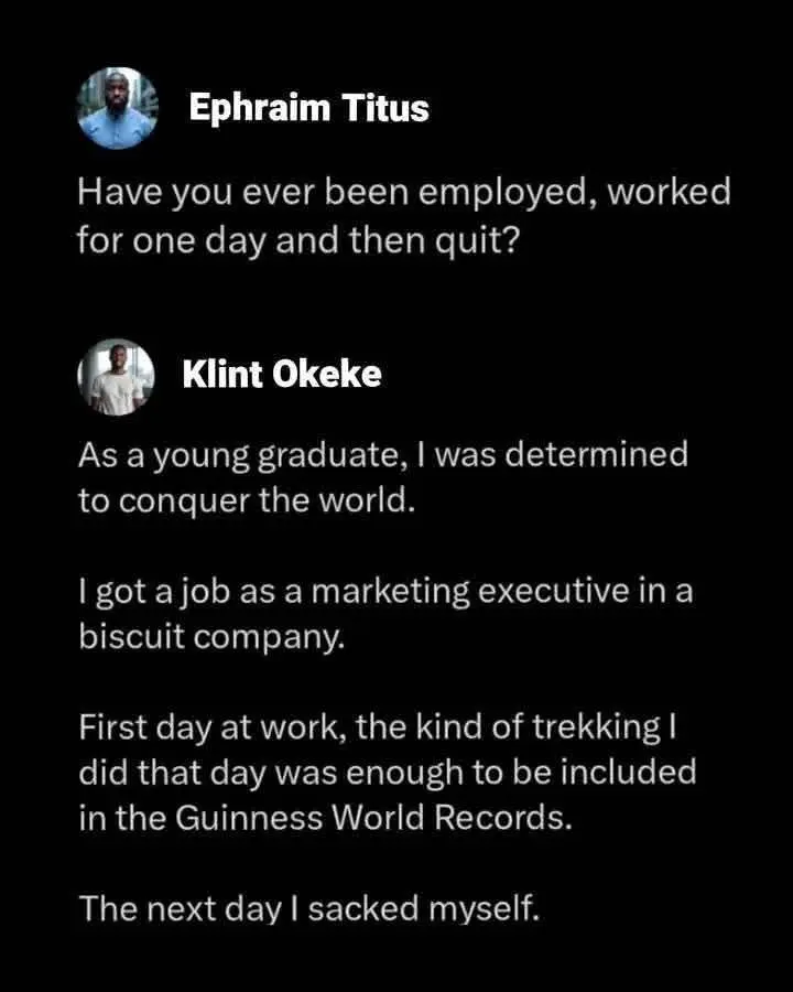 π€£π€£ππ€£
Just imagine π«π
Some Jobs are after your life.
#LekeeLekee
#Trending
#Viral