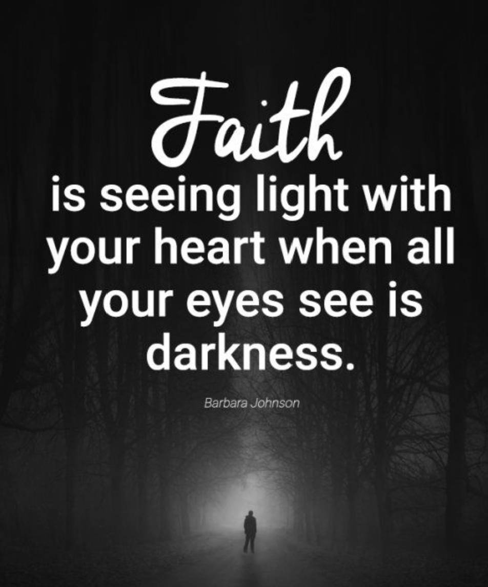 Let keep our faith with hope