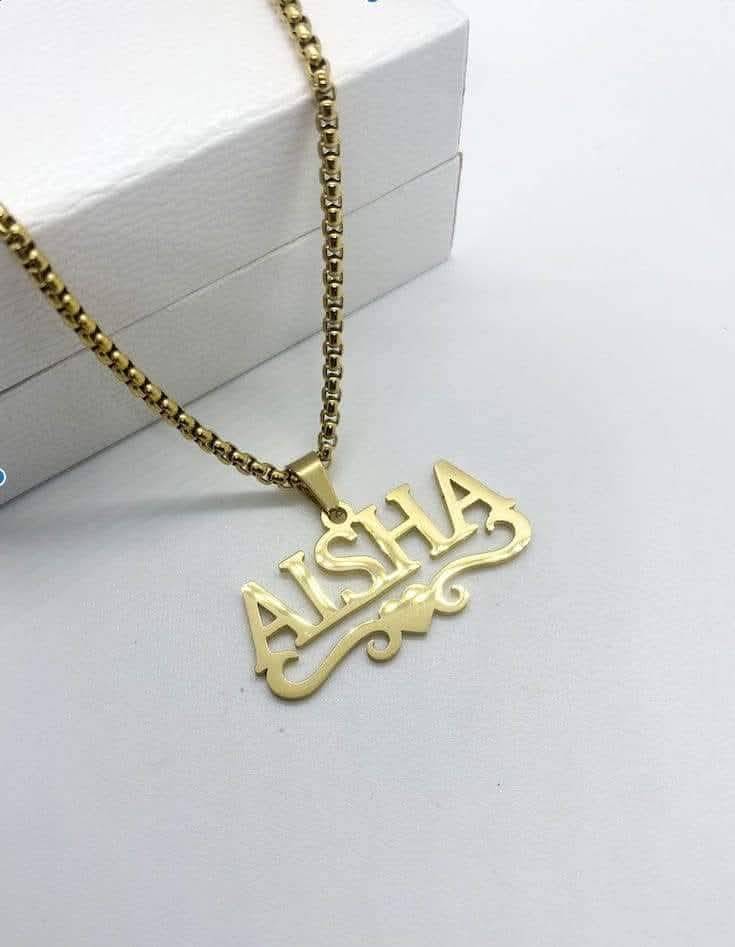 Custom made
It doesn't tarnish or irritate the skin.
Part payment validates order, 28 days for pr...