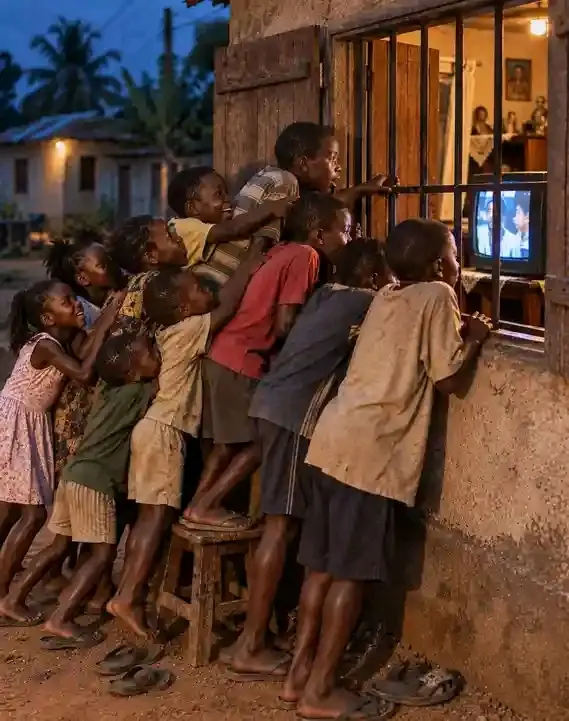 If you never struggled for space at somebody’s window just to watch TV, you missed a whole chapter o...