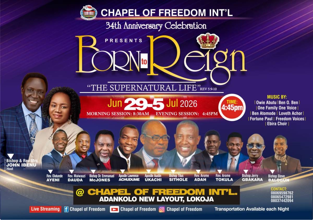 Lokoja City get Ready #COF #churchanniversary #AchegbuluDavid #DavidAchegbulu