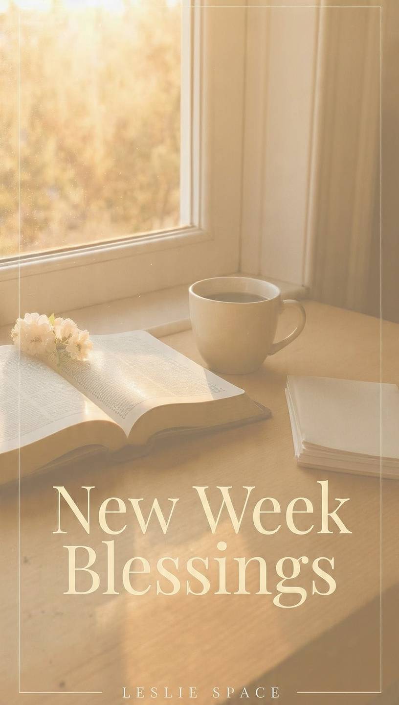 NEW WEEK BLESSINGS π€
Welcome to a fresh week.
I pray for you this Monday morning:
1. God will op...