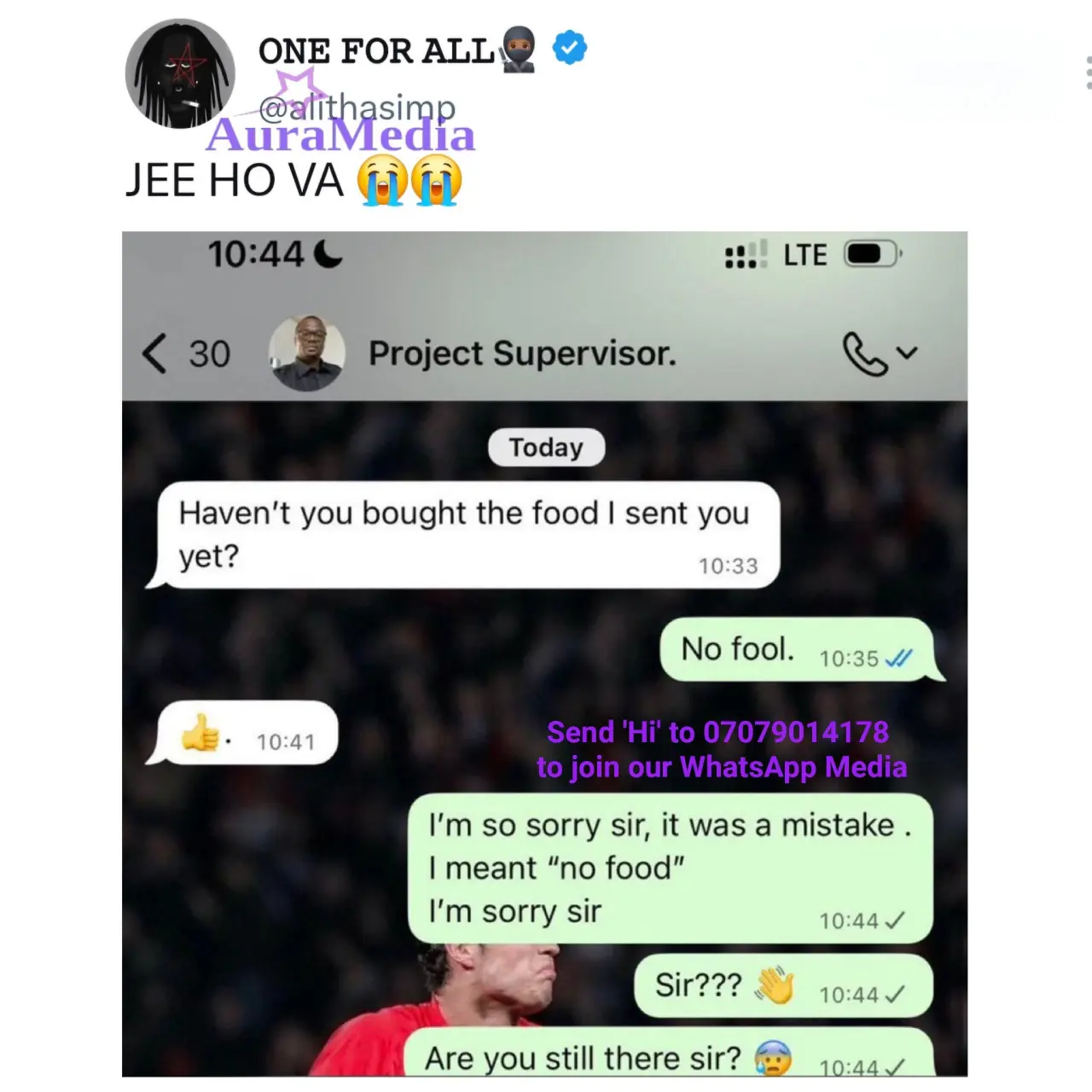 🤣🤣🤣
No be small jee ho va