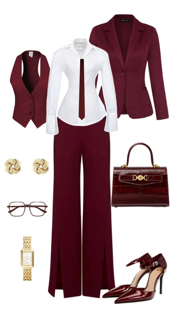 Imagine pairing this for your next board meeting at work . It's giving classy and bold
Extra is the...