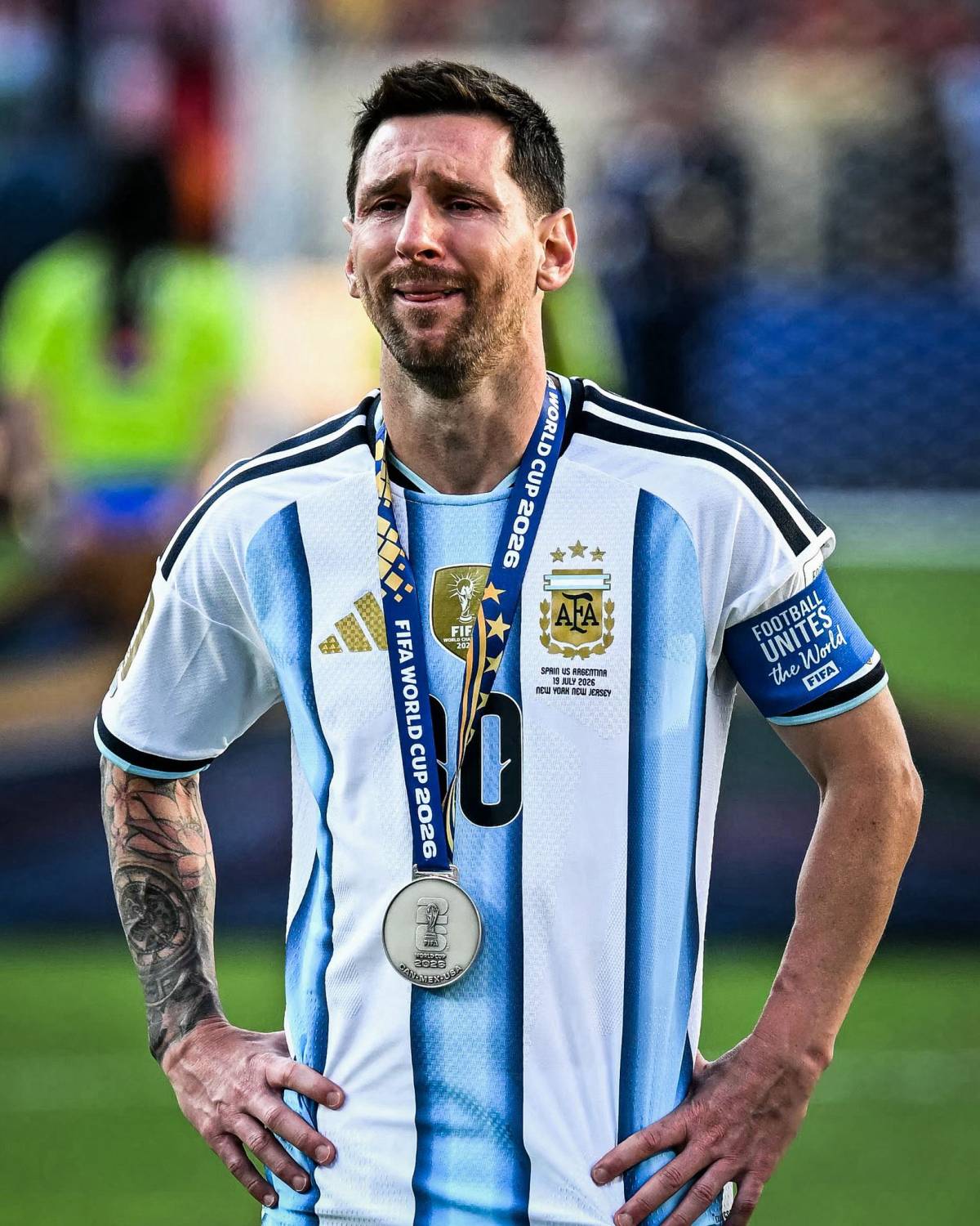 Lionel Messi has played his final World Cup match. ππ
It was a journey filled with records, goals...