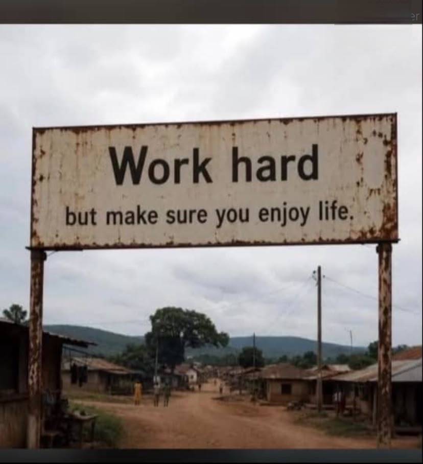 Good morning! βοΈ
Gentle reminder: Work hard, but don't forget to enjoy life.
....
In this Nigeria, i...